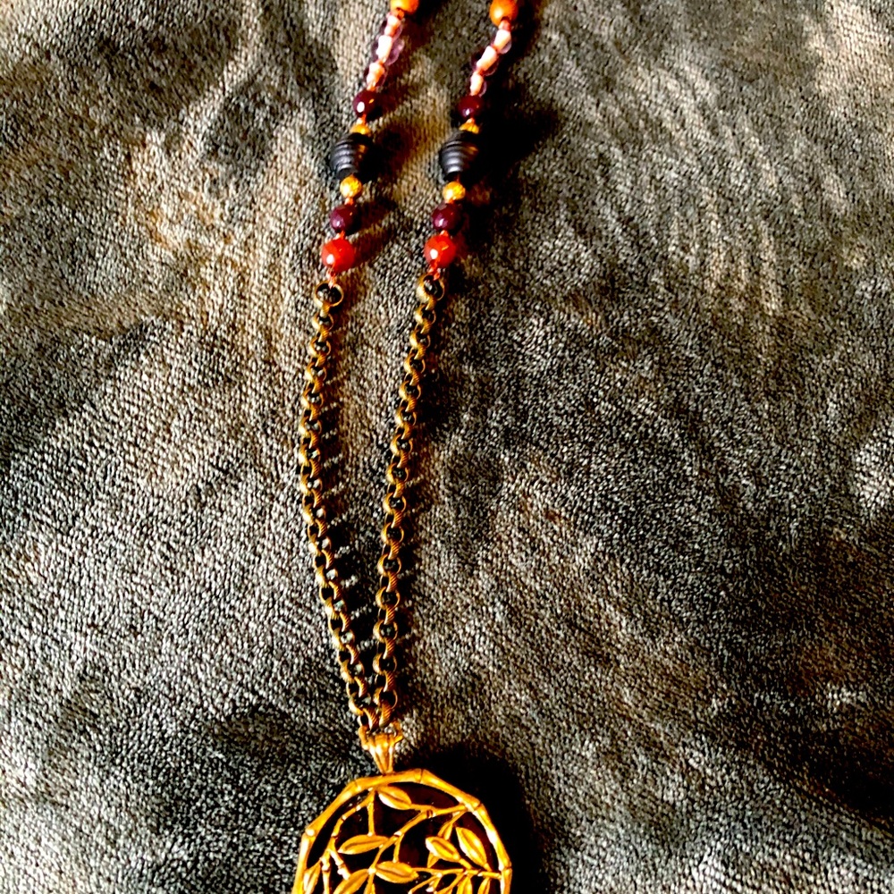 Beautiful Medallion Necklace from Korea